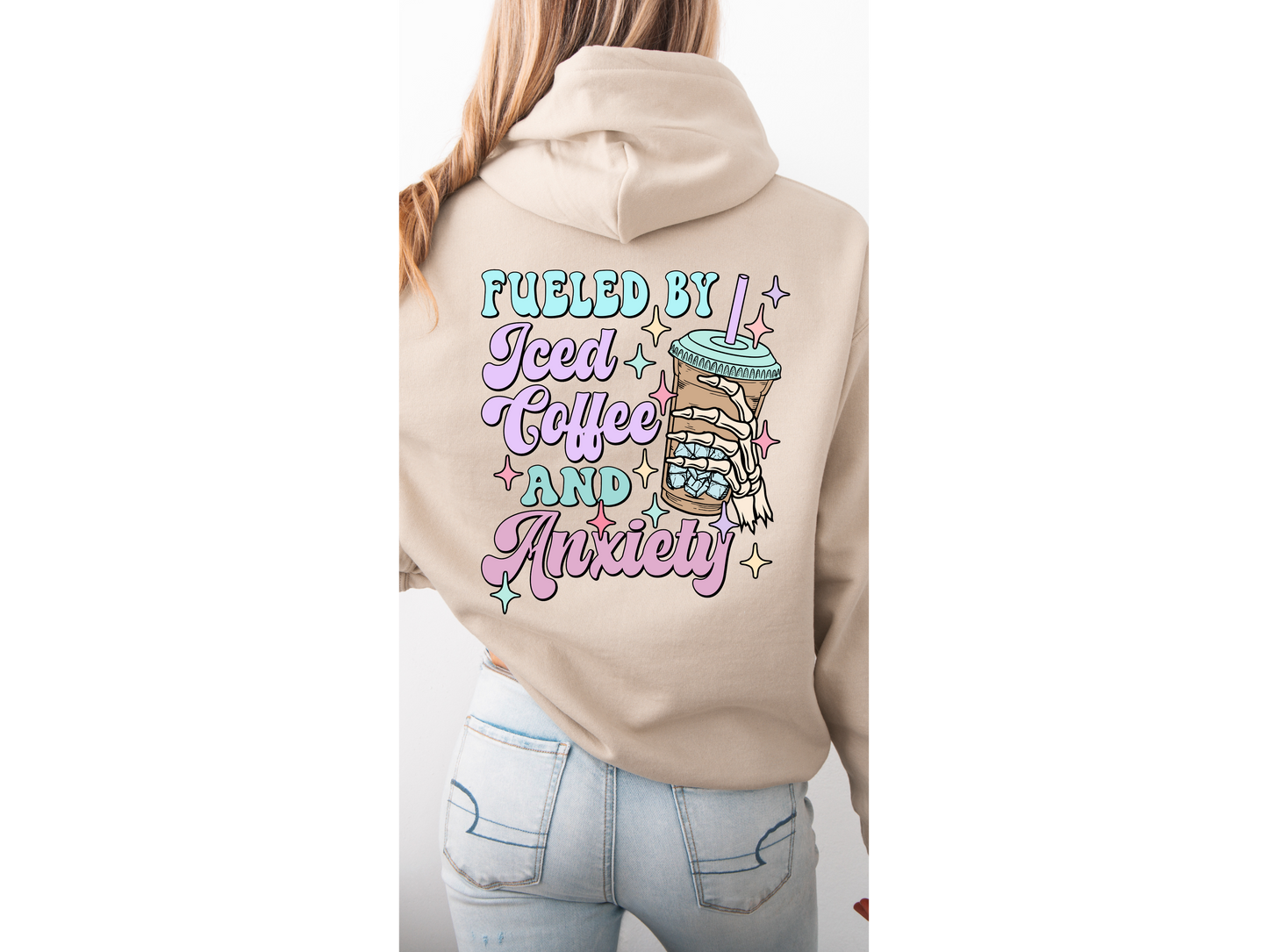 Fueled by Iced coffee hoodie