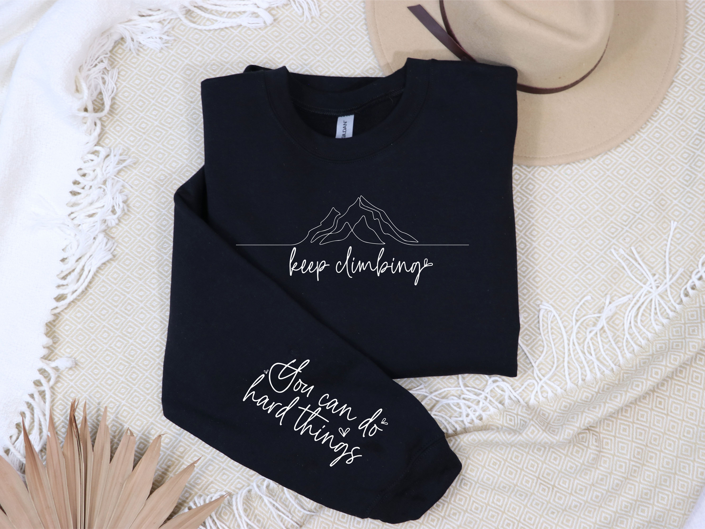 Keep Climbing Crewneck