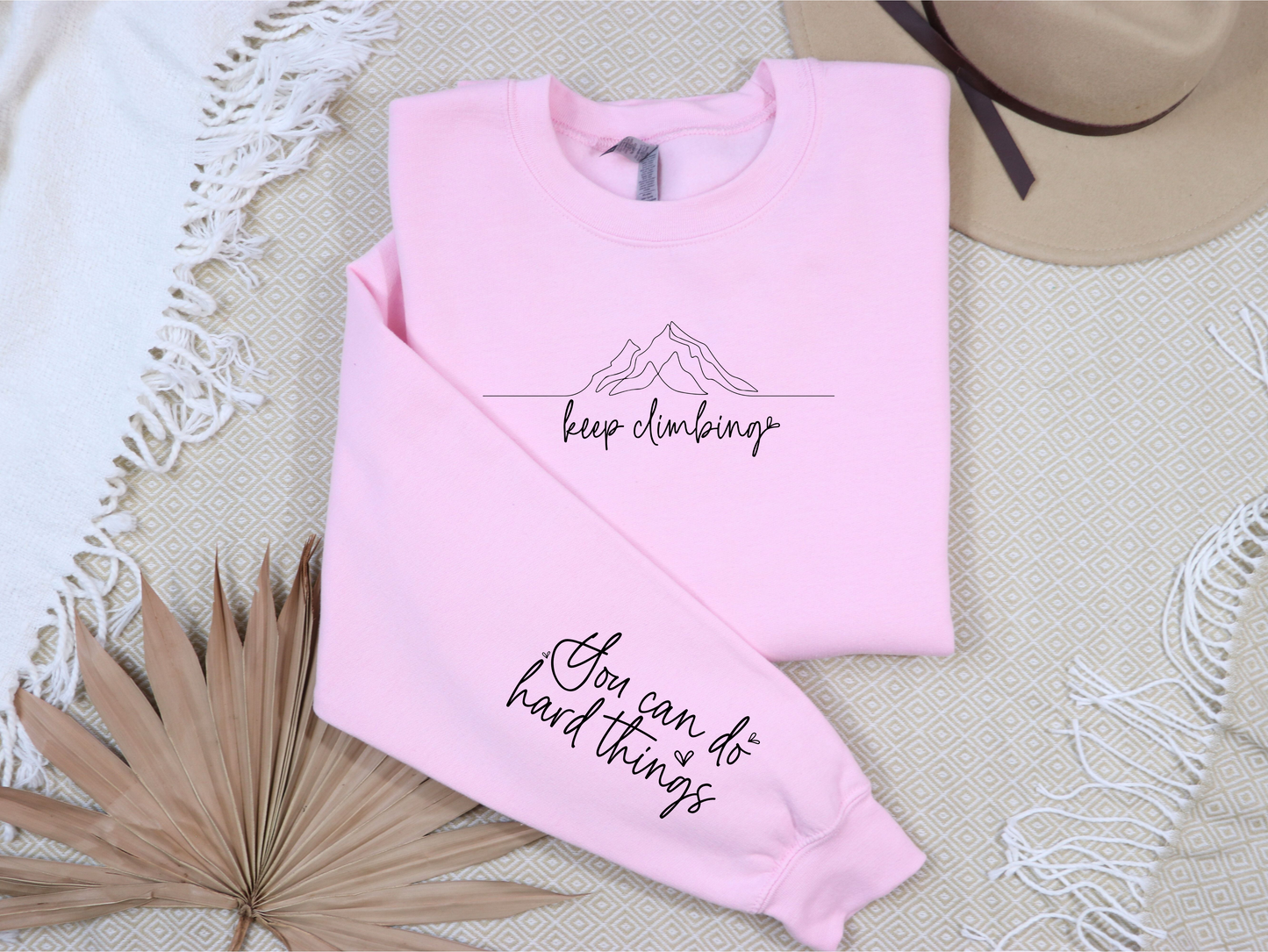 Keep Climbing Crewneck