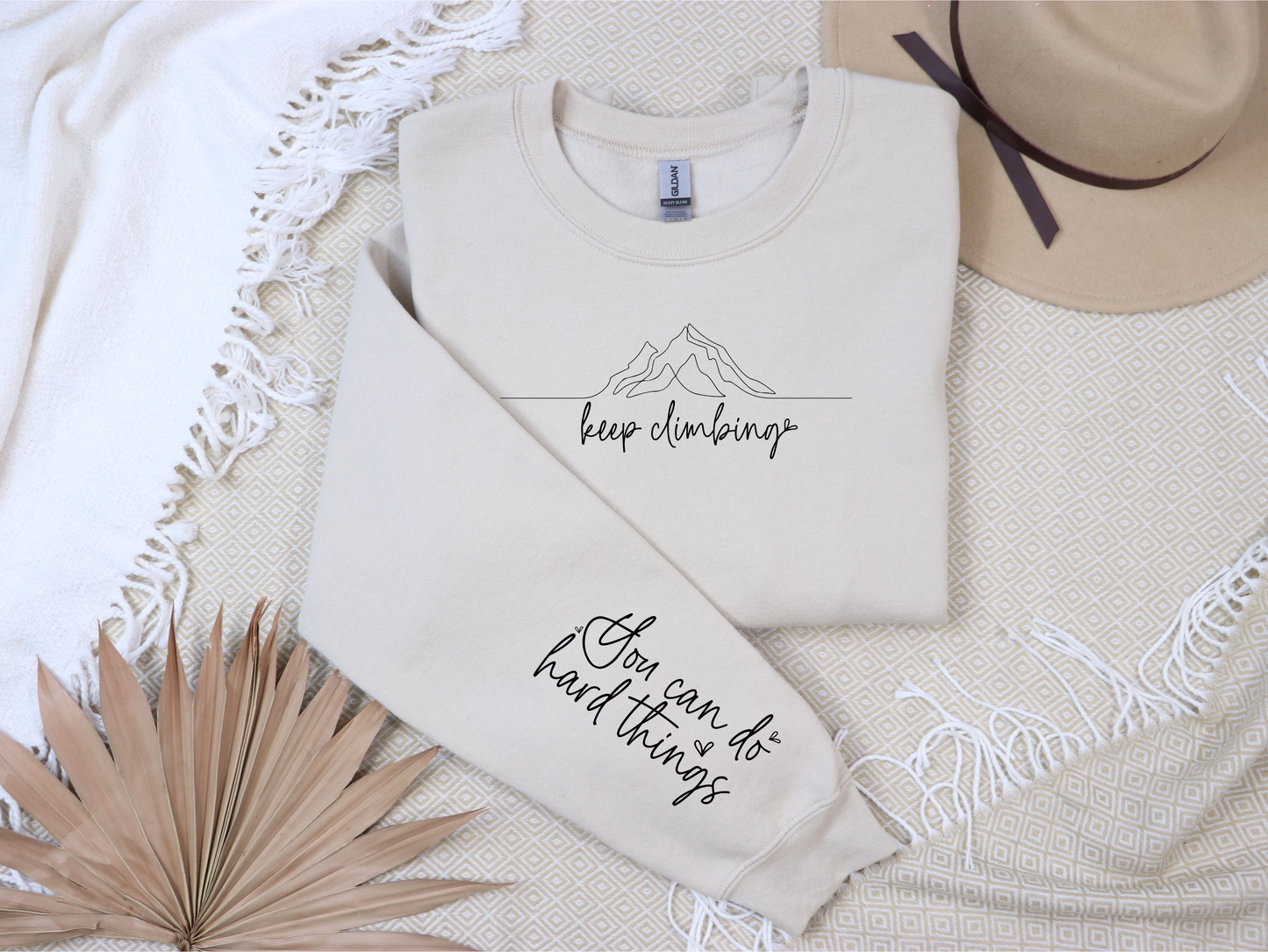 Keep Climbing Crewneck