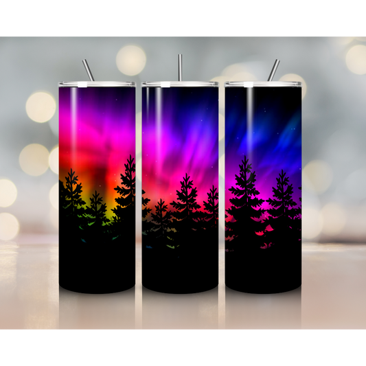 20 oz Northern Lights tumbler