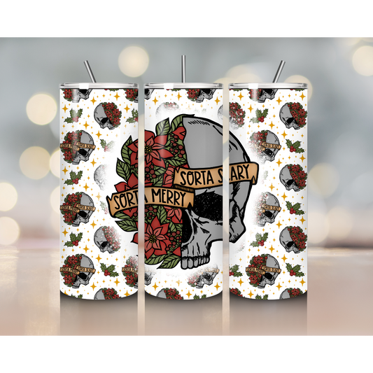 20 oz Sorta Merry tumbler