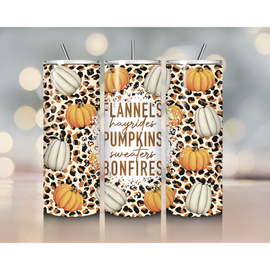 20 oz Fall tumbler