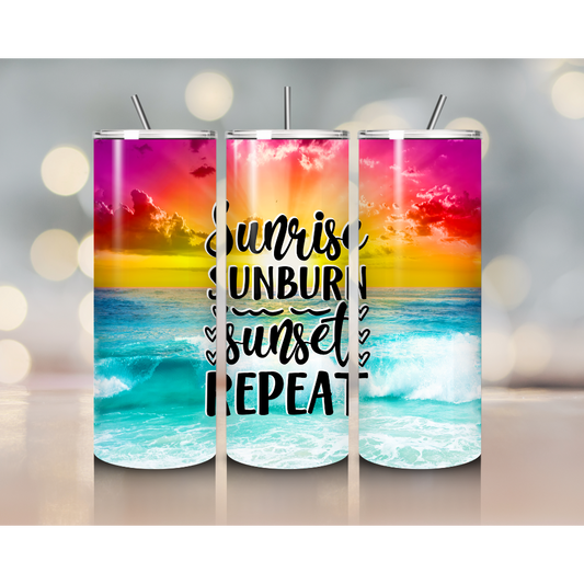 20 oz Sunrise tumbler