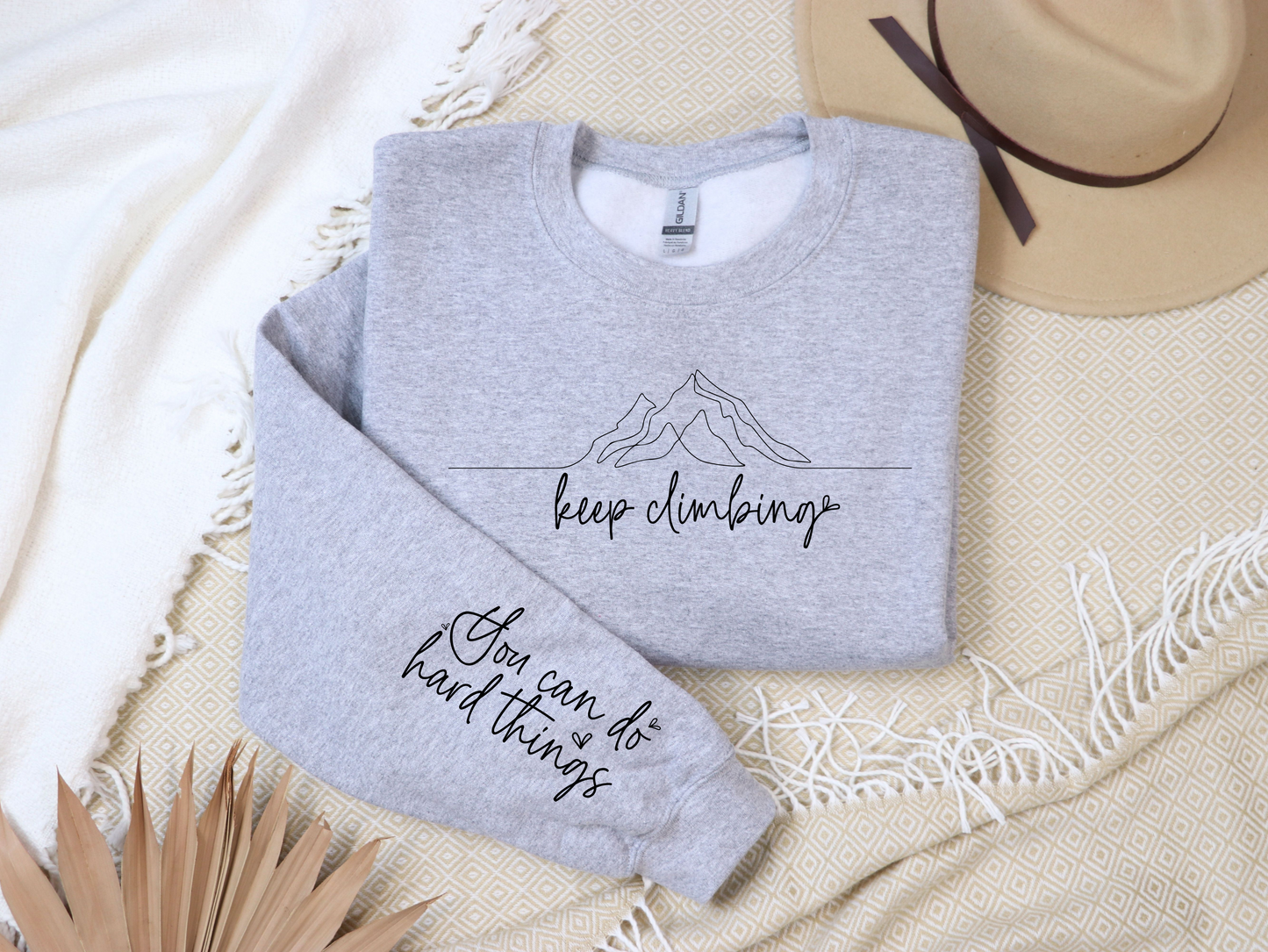 Keep Climbing Crewneck